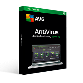 AVG Antivirus 3-User 2Yr