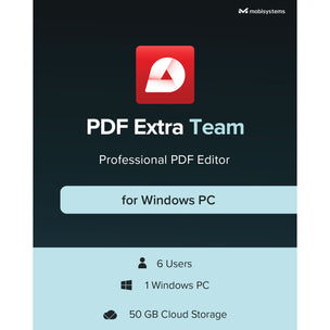 PDF Extra Team (Yearly subscription, 6 users)