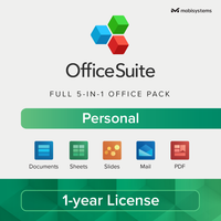 Thumbnail for OfficeSuite Personal (Yearly subscription)