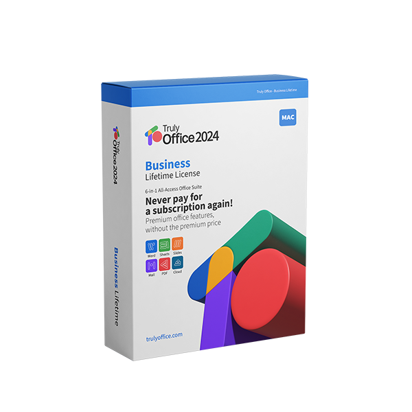 Truly Office 2024 Business for Mac