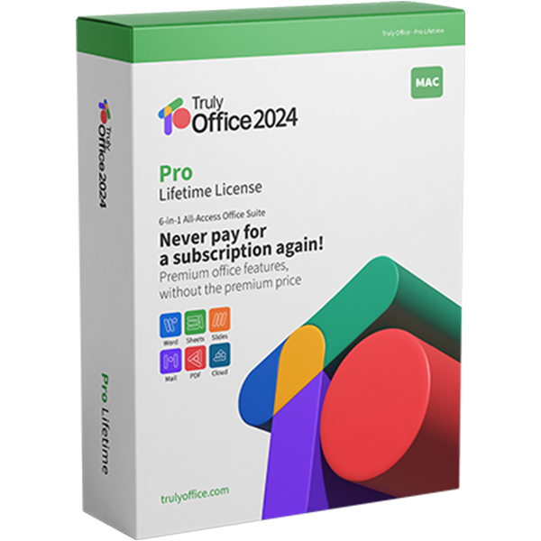 Truly Office 2024 Professional for Mac