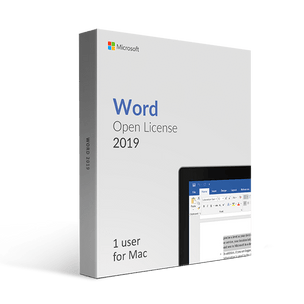 Microsoft Word 2019 For Mac Open License